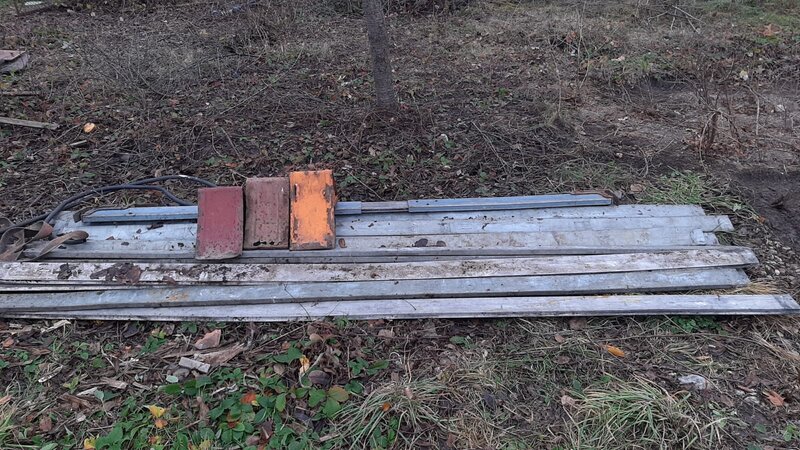 Scanduri metalice galvanizate semiremorca Krone